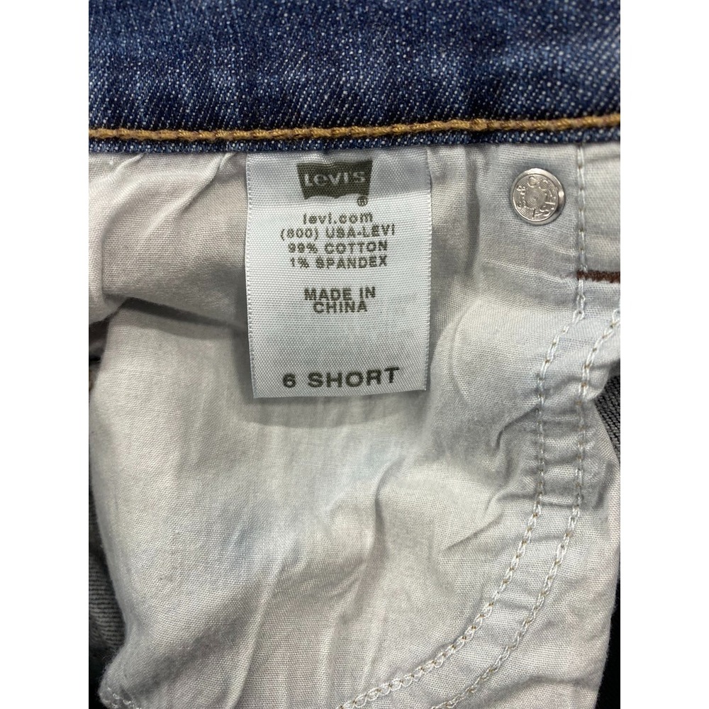 Levi's Jeans Women's Size 6 Short Blue 515‎ Boot Cut Medium Wash Cotton Western - Picture 7 of 10